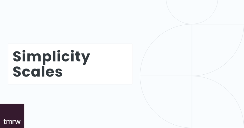 Simplicity Scales