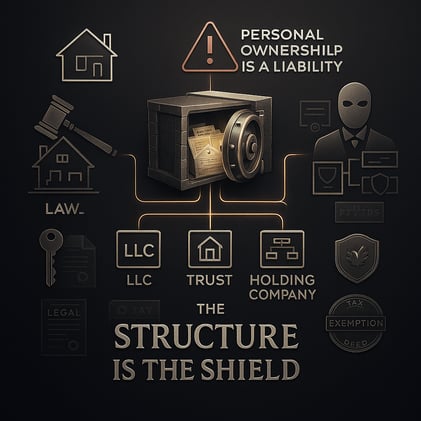 🏛️ Wealth Mastery Edition: Why You Should Never Own Property in Your Own Name