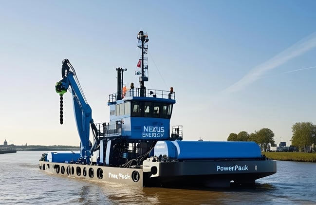 Trelleborg electrification / Van Oord goes electric / Klaipeda OPS / Singapore Electric Harbour Craft / Bibby Marine’s Electric Vessel / Arriva’s Hybrid Cargo Ship / Tidal Transit’s E-CTVs / EU Fuels Funding