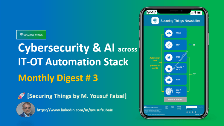 Cybersecurity and AI Across IT-OT Automation Stack - Monthly Digest # 3
