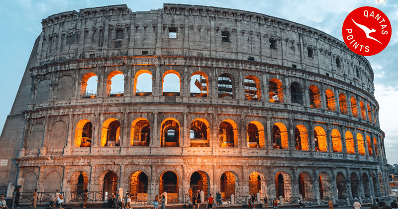  First Class to Italy on Qantas Points