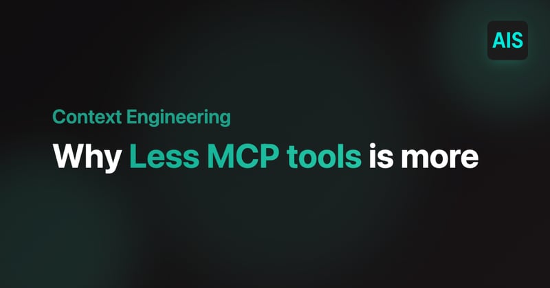 How to fix MCP tool overload