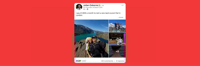 🔎 I pay £1,900 a month to rent a one-bed council flat in London