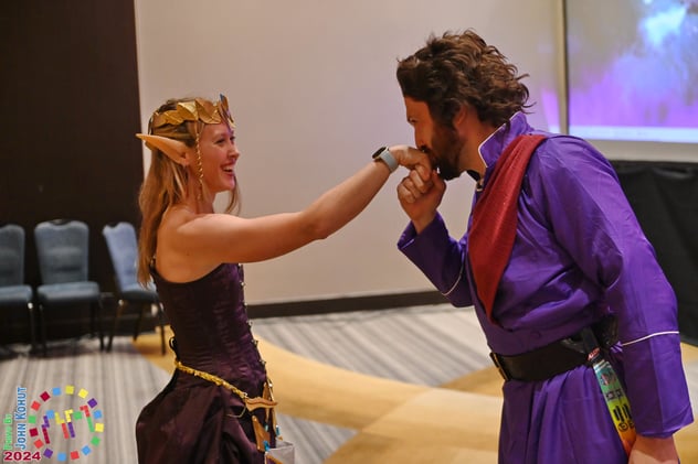 The Formal Fantasy Cosplay Ball at The Formal Fantasy Cosplay Ball at Anime Midwest: Preparing for the Event