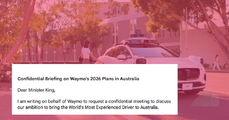 Waymo plans to test self-driving cars in Australia this year, documents reveal