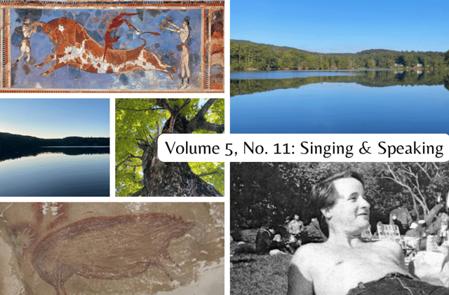 Volume 5, No. 11: Speaking & Singing