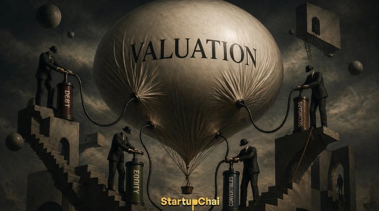 (The Weekend Insight) - How Indian Startup Fundraises Are Engineered for Headlines