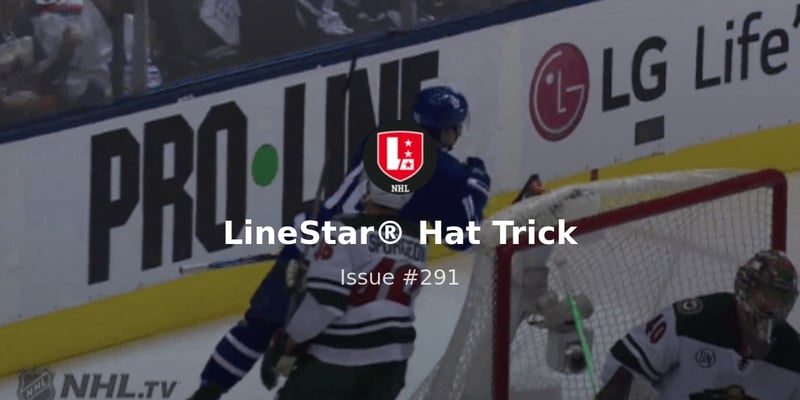 LineStar® Hat Trick 04/05 |  Building Lineups Early