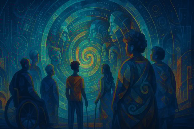 🌀 The Future of DEI Is AI — But Only If AI Learns to See Us