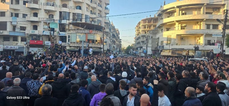 Large Protests Begin Across Coastal Syria