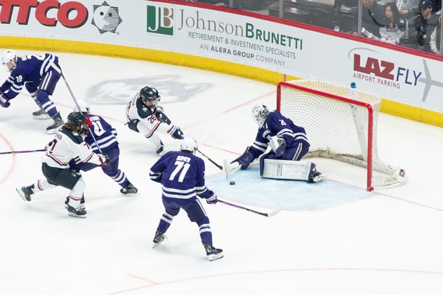 UConn struggles in 3-3 tie to Stonehill: 'We're not playing our best brand of hockey right now'