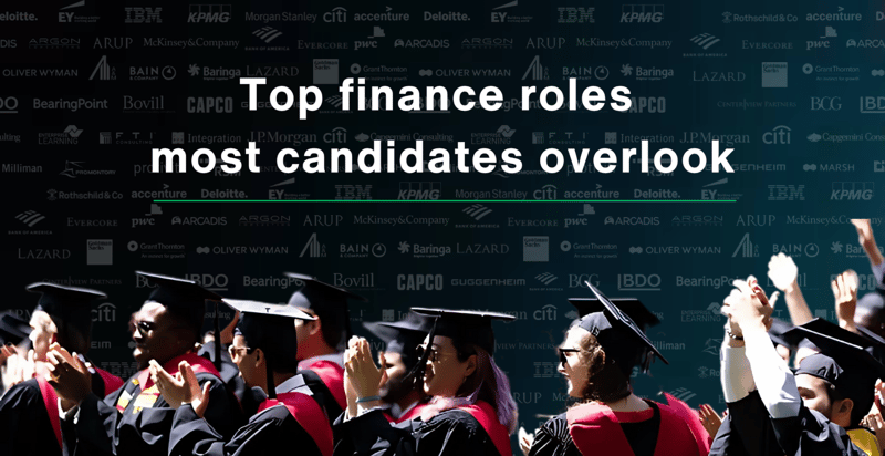 The Finance Jobs No One Talks About