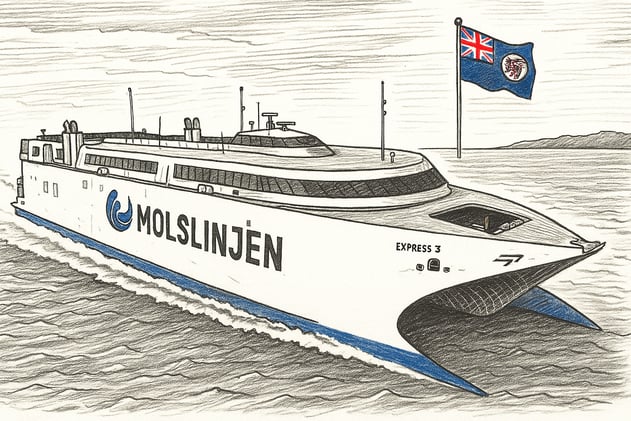 Incat for Danish e-ferries • Vertom e-cargo • Tianjin Port e-tug • Yakushima tests energy ship • Shell on Hybrid towboat • Longship eco-fleet • CATL powers e-ship • Windcat CSOV • Cyprus OPS • APM shifts to solar • OECS plans regional grid • Cavotec results • Siemens and Trieste • Italy funds cold ironing • Schneider maps decarbonization • Subic Bay shore power advances