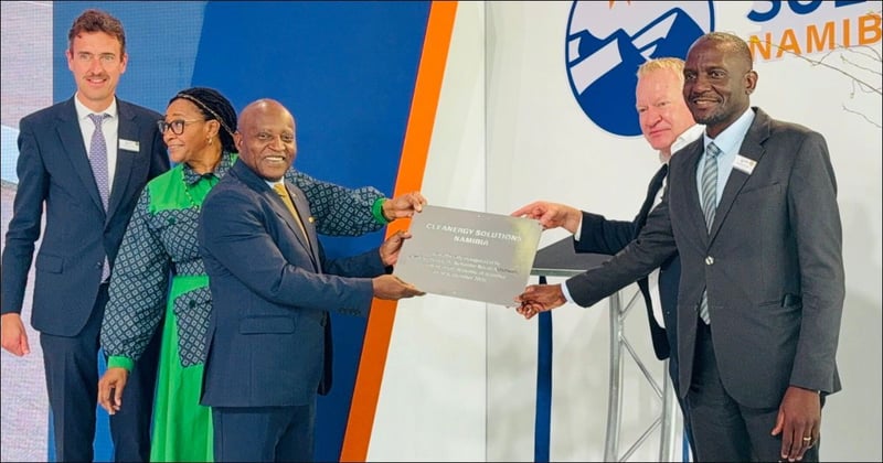 Cleanergy Solutions unveils Namibia’s pioneering hydrogen hub