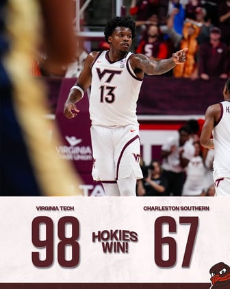 Inside HokieSports: First Win for MBB