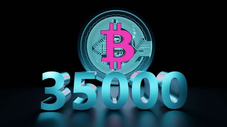 ✈ Bitcoin Hits $35k!