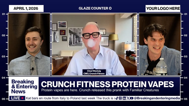 Crunch Fitness Vapes, Ogilvy x Dove "The Beauty Machine," Business Insider B2B Social Strat, & More