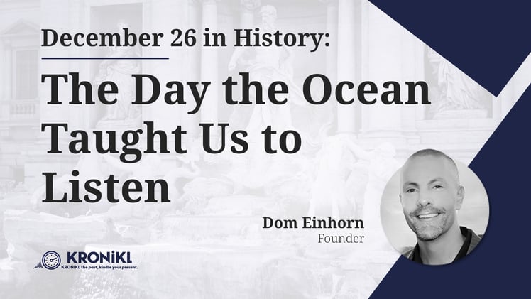 The Day the Ocean Taught Us to Listen