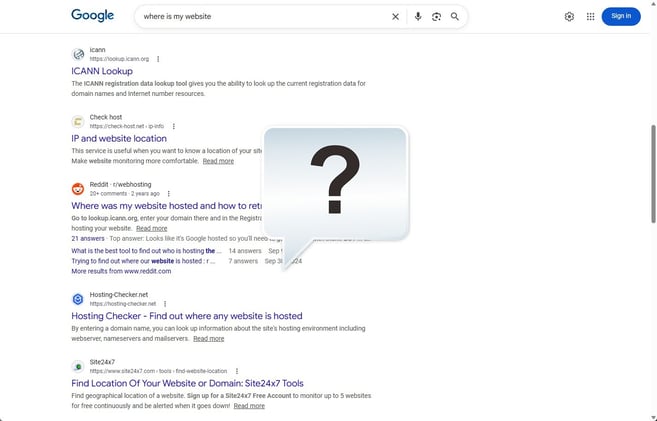 Search Is an Election