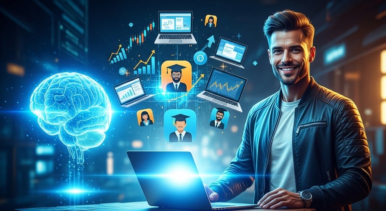 How to Create & Sell a Profitable Online Course Using AI