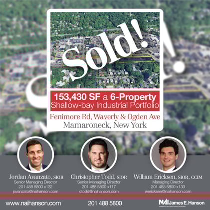 Small Bay Daily - March 12 - NAI James E. Hanson sells shallow bay portfolio in Westchester Co., NY