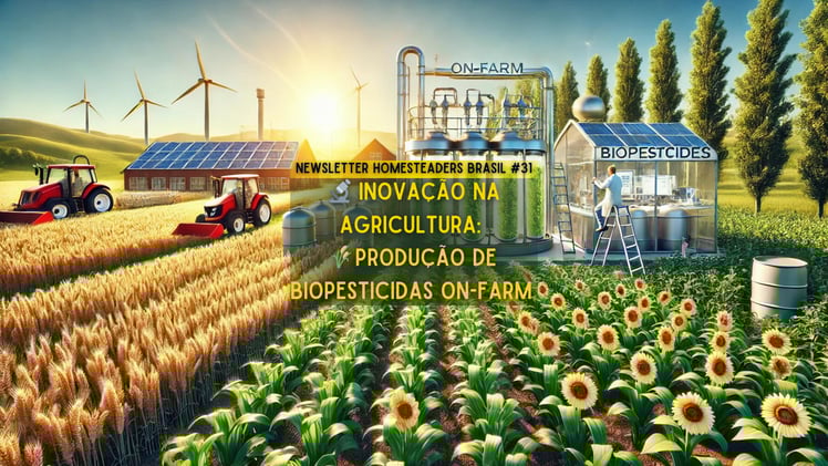 Homesteaders Brasil #31 |  🔬 Inovação na Agricultura: Produção de Biopesticidas On-Farm 🌾