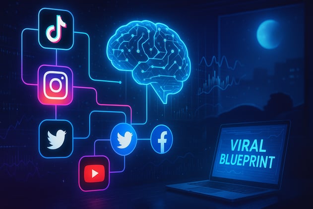 The AI System That Reverse-Engineers Viral Content (While You Sleep)