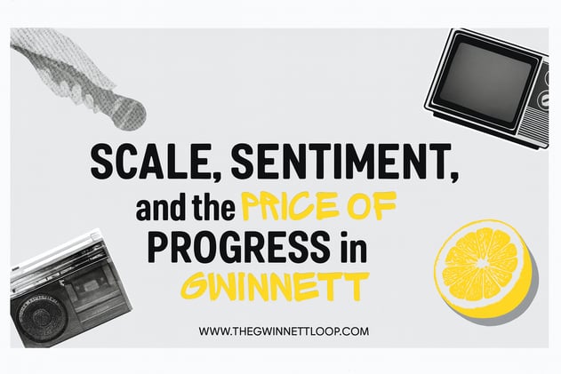 Scale, Sentiment, and the Price of Progress in Gwinnett