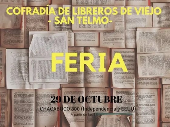 Se viene la Primera Feria del Libro Usado
