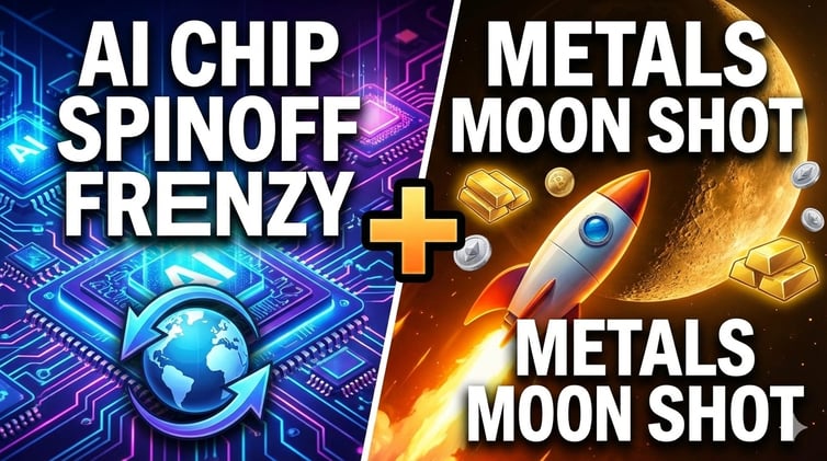 🚀 AI CHIP SPINOFF FRENZY + METALS MOON SHOT: January 2, 2026 Trading Week Gameplan