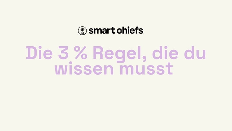 Diese 3% machen den Unterschied!