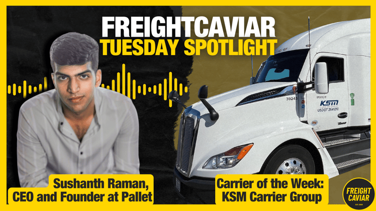 🎣 Pallet CEO on Tackling the Supply Chain's Manual Work with AI + This Week's Carrier Pick