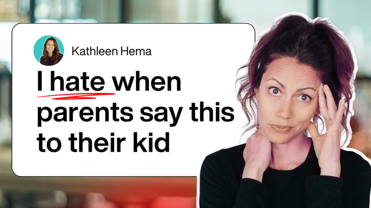 I Refuse to Say This to My Kids 🤐