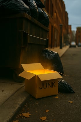 What do you give away without knowing its worth?