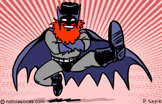Se viste de Batman y le declara la guerra al crimen organizado