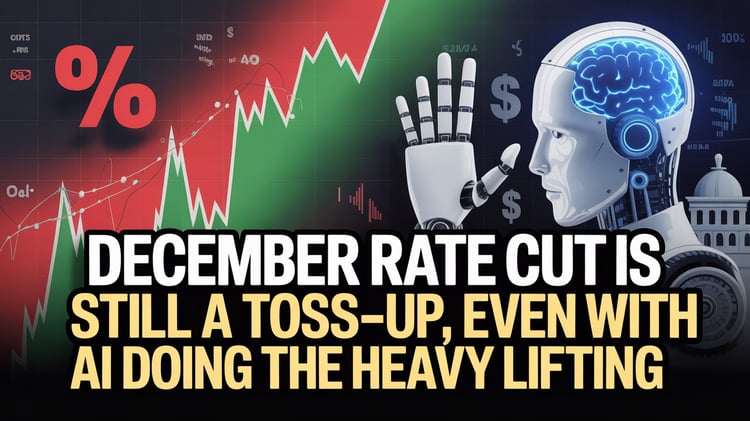 December Rate Cut Is Still a Toss-Up, Even With AI Doing the Heavy Lifting
