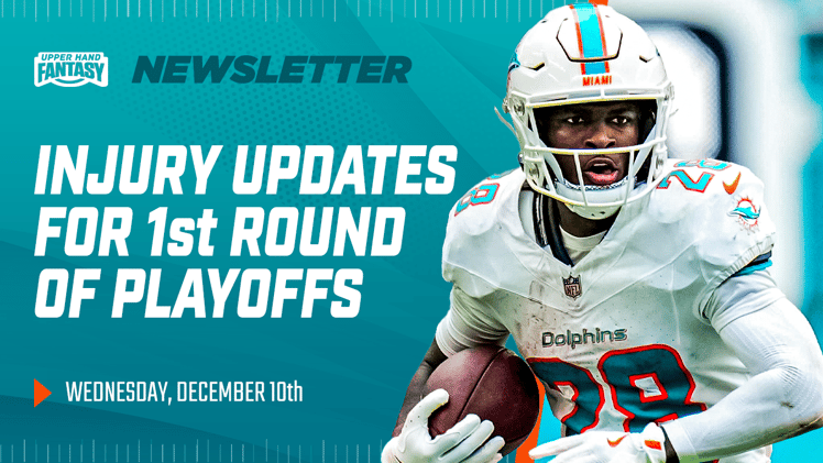 Injury Updates for 1st Round of Playoffs 📝