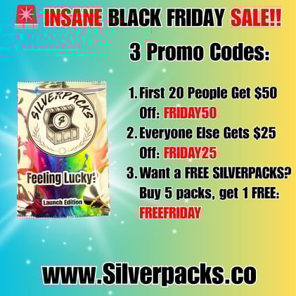 🚨 INSANE Black Friday Silver Coin Sale! [Special Promo for First 20 People!]