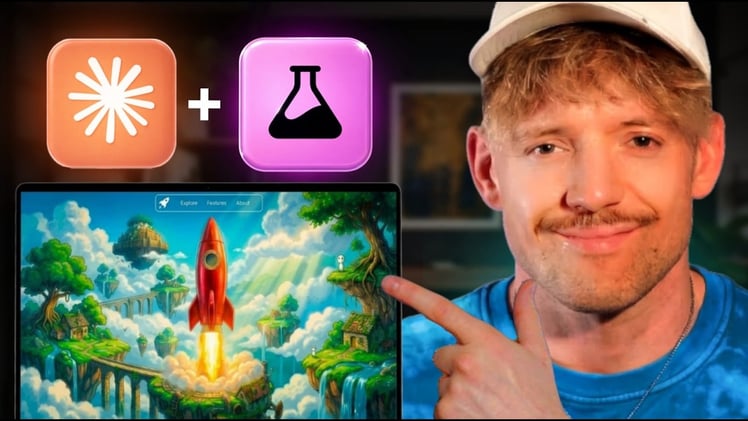 I turned one prompt into a full website