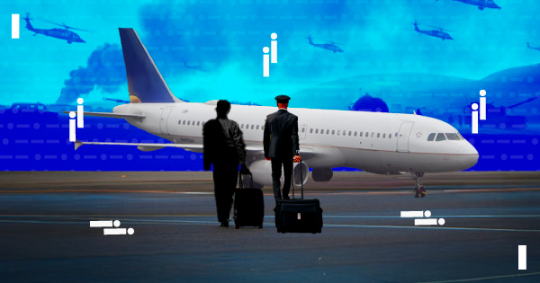 War Detours Stretch Airline Crew