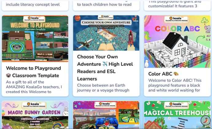 The Largest collection of Free Koala Go Playground Stories in the World!...