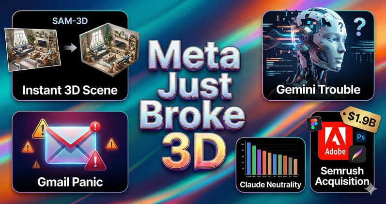 🚨 Meta Just Broke 3D