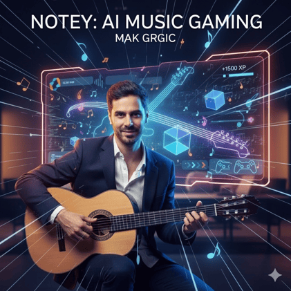 🎮 How Mak Grgic & Notey Are Revolutionizing Music Practice with AI + Gamification