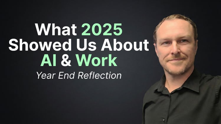 What 2025 Showed Us About AI and Work
