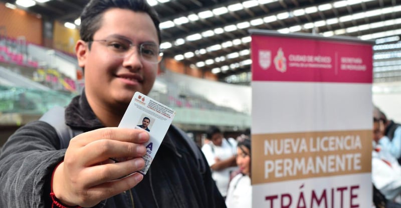 🤩 Licencia permanente en CDMX: ¡tienes todo el 2026!