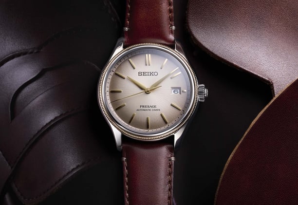 Seiko Pays Homage To Tea With Presage Classic Shiracha; Hamilton Teams Up With Call of Duty; BA111OD'S Chapter 4 GMT; Arsène Lippens' Fabric Dials; Compact Lederer Longitudes; AP's Wild RO Jumbo 