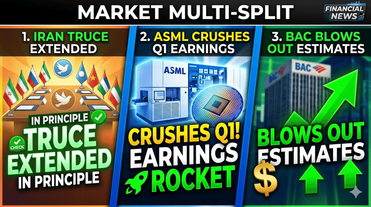 π₯ DCG COMMAND CENTER | MARKET INTELLIGENCE BRIEF |IRAN TRUCE EXTENDED 'IN PRINCIPLE,' ASML CRUSHES Q1 EARNINGS, BAC BLOWS OUT ESTIMATES β THE WEDNESDAY APRIL 15 FULL BATTLE PLAN IS HERE π¨