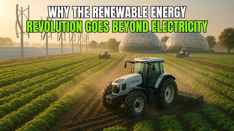🌱 Why the Renewable Energy Revolution Goes Beyond Electricity 🌍✨