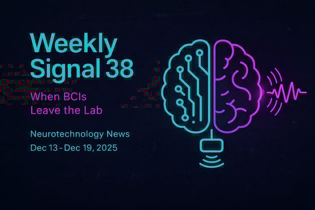 Weekly Signal: 38 | When BCIs Leave the Lab