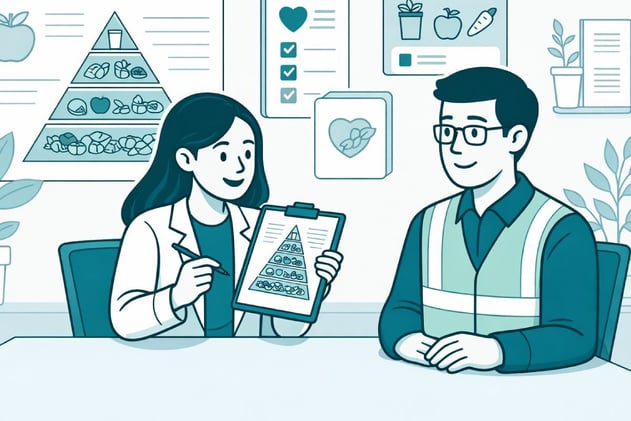 Equipos sanos empiezan por una buena nutrición